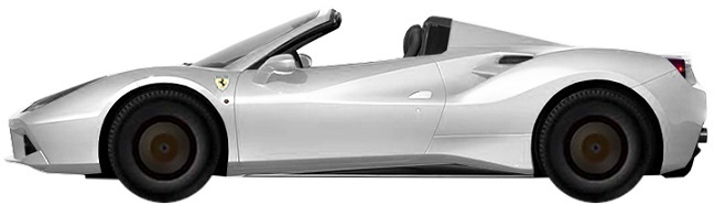 FERRARI 488 Spider F142 Cabrio (2015-2019) 3.9 V8