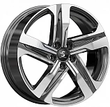 K&K KP004 7,5x19 5x114,3 ET53 DIA67.1 diamond black gris Hyundai Tucson