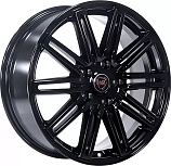 NZ R-01 7x17 4x100 ET43 DIA60.1 Black