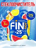 Стеклоомыватель FIN JOY FRUITY citrus -25° DP 3л