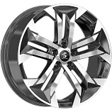 K&K KP015 7,5x19 5x114,3 ET45 DIA60.1 diamond quartz