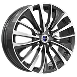 K&K Flanker 6,5x17 4x100 ET43 DIA60.1 алмаз черный