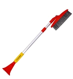 Щетка для снега телескопическая с поворотной головкой Clim Art CA-WB-05 76-112 cm