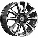 Ifree КС1026 6,5x16 4x100 ET41 DIA60.1 алмаз черный Lada X-Ray