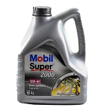 Масло моторное Полусинтетическое Mobil SUPER 2000 X1 10W-40, 4л