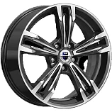K&K Karrera Light 7x18 5x114,3 ET40 DIA66.1 алмаз черный
