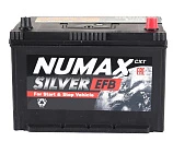NUMAX EFB 6CT 85Ah R+ 830A EN 303x172x220 Ст. кл. Азиатский с бортиком