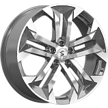 K&K KP015 7,5x19 5x114,3 ET51 DIA67.1 diamond gloss grafite