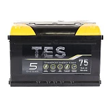 TES 6CT 75Ah R+ 750A EN 277x175x175 Ст. кл. LB3