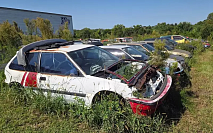 «Ферма CRX» в США: свыше двухсот винтажных Honda разместились прямо под открытым небом