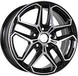NZ R-04 6,5x16 5x112 ET33 DIA57.1 BKF