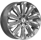 K&K Humber 8x20 5x120 ET41,5 DIA66.1 diamond gloss grafite