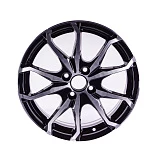 K&K Brent 6x16 4x100 ET52 DIA54.1 алмаз черный